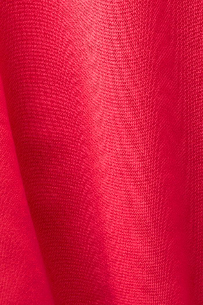 Felpa con zip impermeabile, RED, detail image number 5