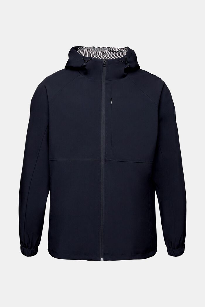 Giacca softshell con cappuccio, NAVY, detail image number 5