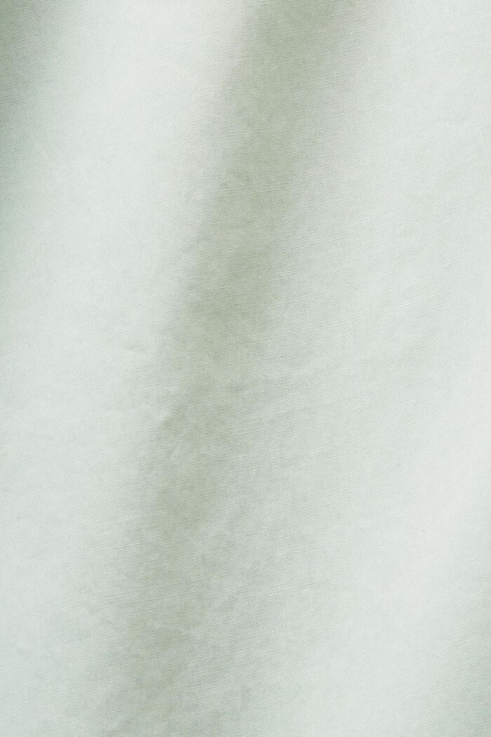 Abito camicia mini, 100% cotone, CITRUS GREEN, detail image number 5