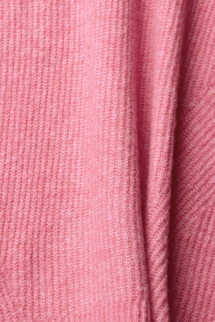 Pullover in maglia di misto lana, PINK, detail image number 1