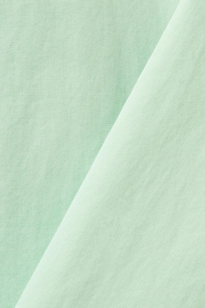 Camicia Slim Fit in cotone sostenibile, PASTEL GREEN, detail image number 4