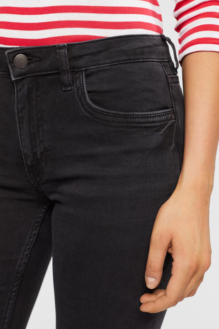 Jeans stretch slim fit, BLACK DARK WASHED, detail image number 2