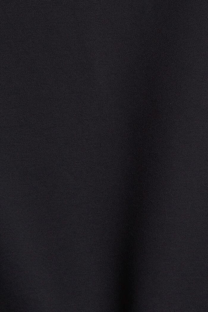Minigonna in jersey Punto, LENZING™ ECOVERO™, BLACK, detail image number 4