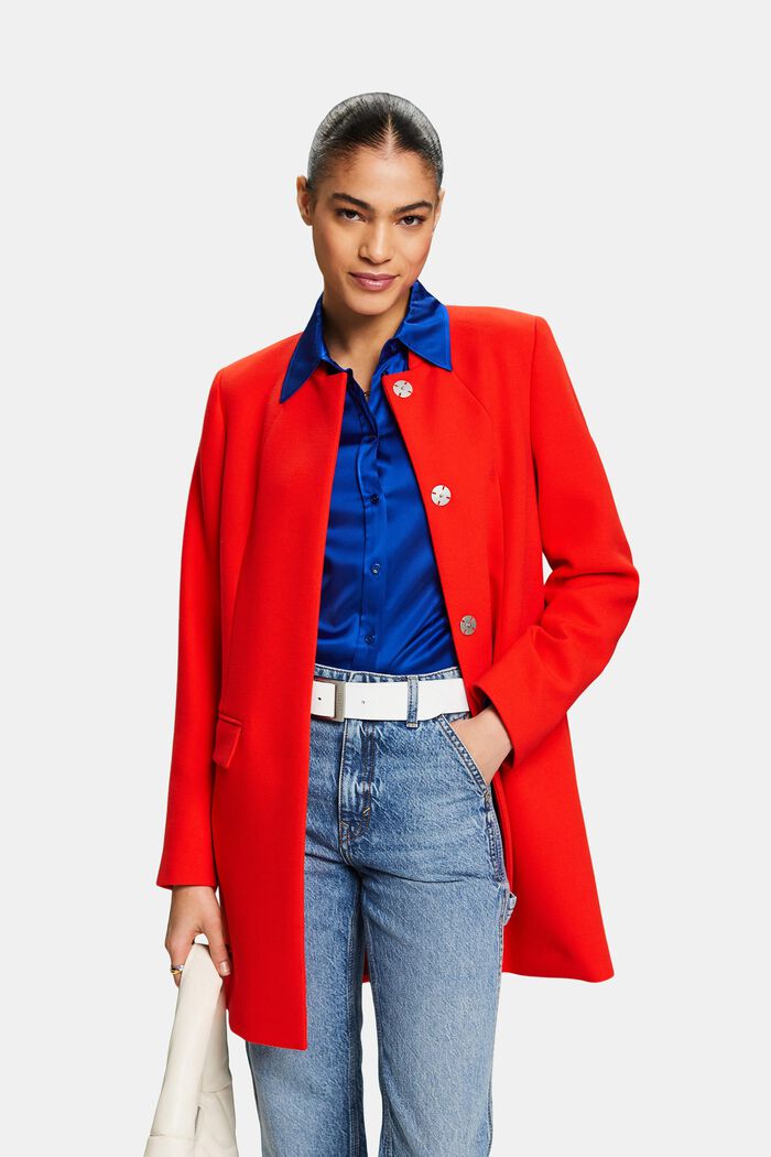Cappotto blazer, RED, detail image number 0