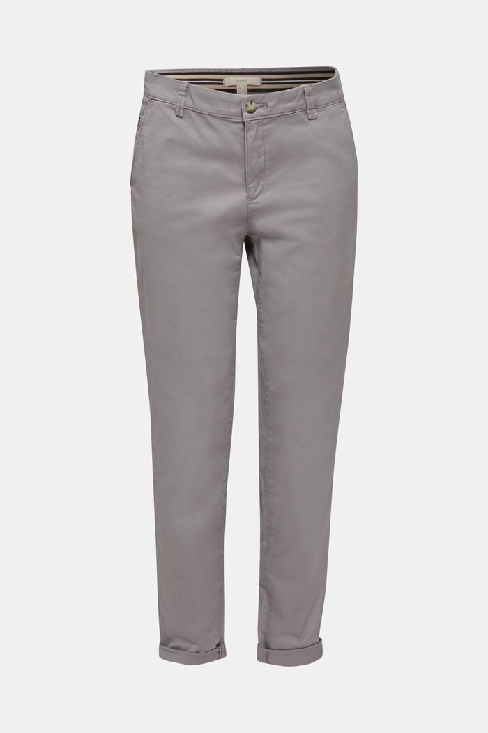 Chino stretch con Lycra xtra life™, LIGHT GREY, detail image number 0