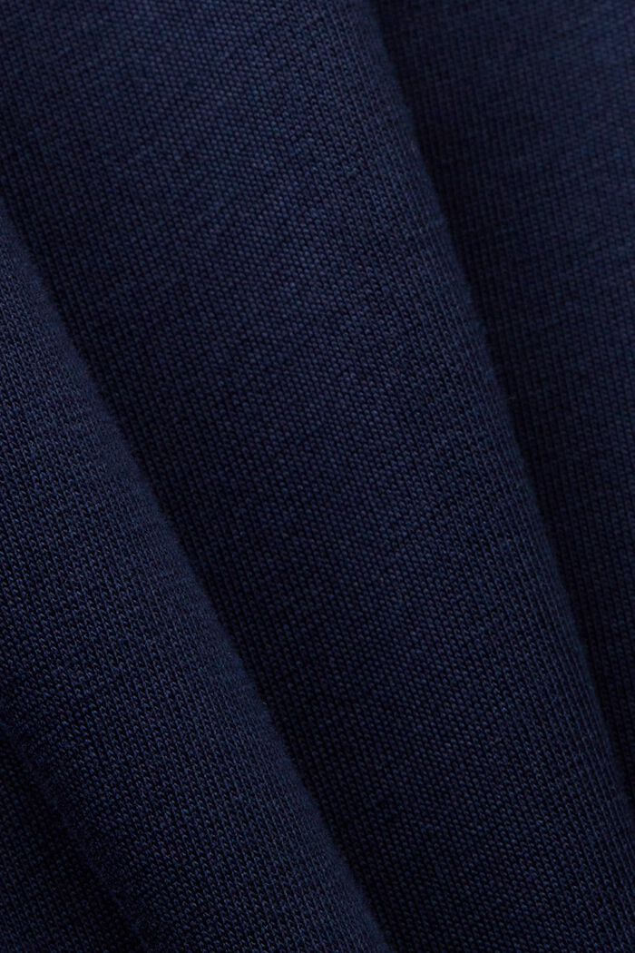 T-shirt con logo, 100% cotone, NAVY, detail image number 5