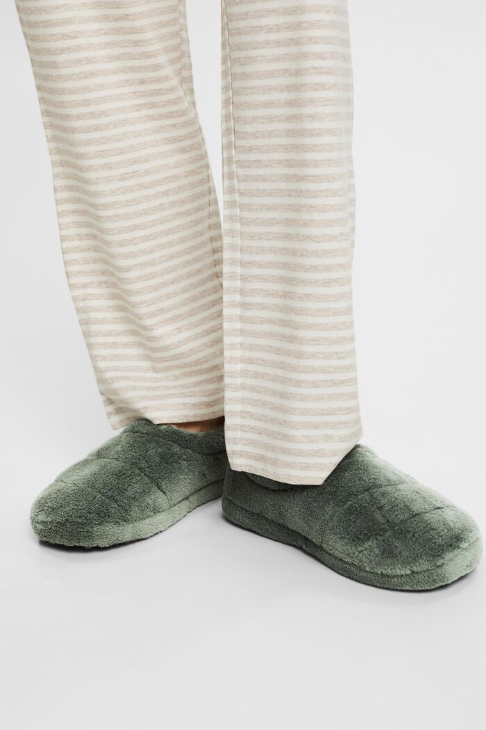 Pantofole basic, GREEN, detail image number 1
