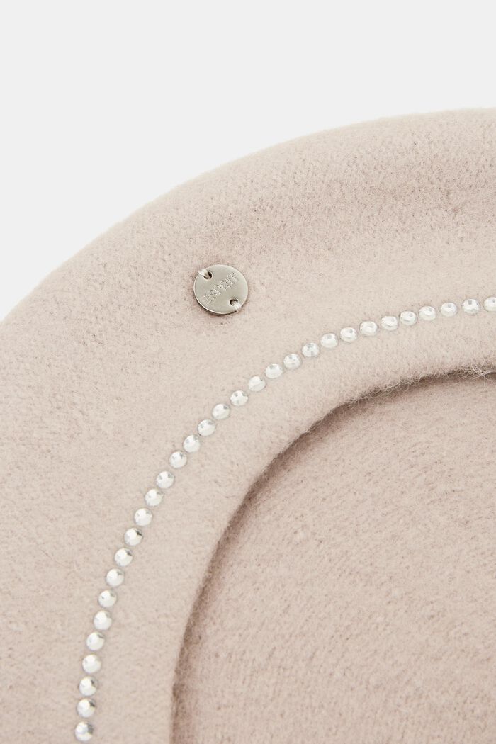 Basco con strass, PASTEL GREY, detail image number 1