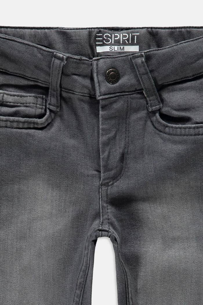 Jeans con vita regolabile, GREY DARK WASHED, detail image number 2