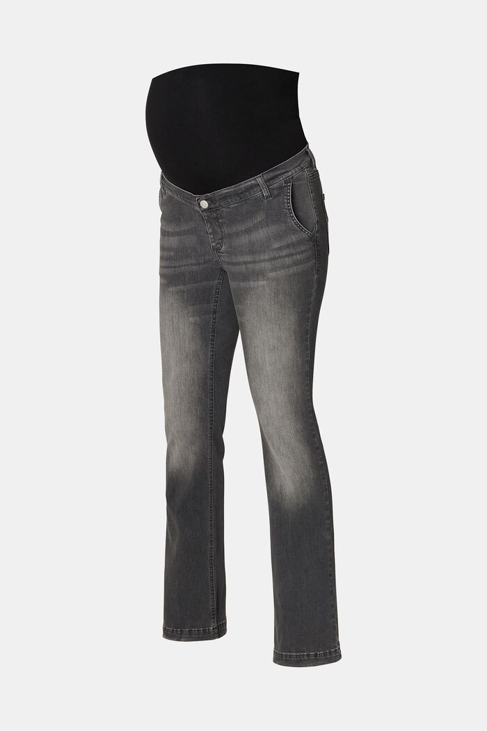 MATERNITY Jeans bootcut, BLACK DARK WASHED, detail image number 5
