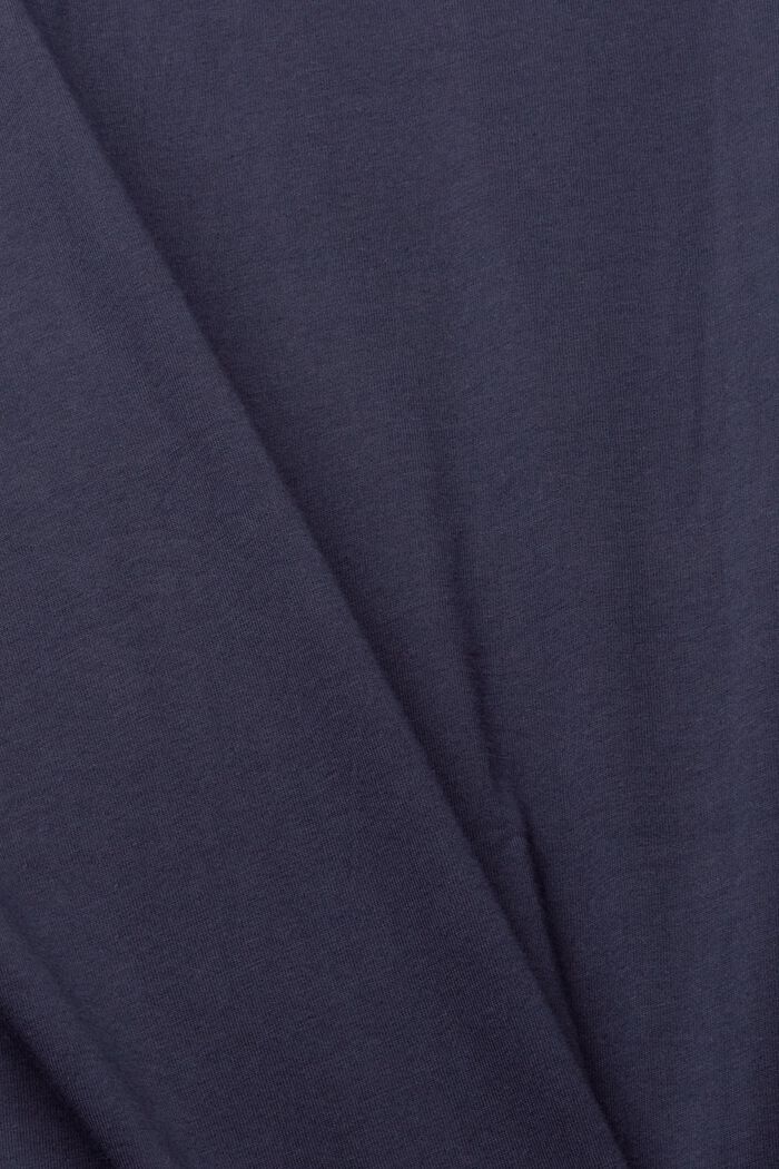 T-shirt in jersey con stampa sul davanti, NAVY, detail image number 1