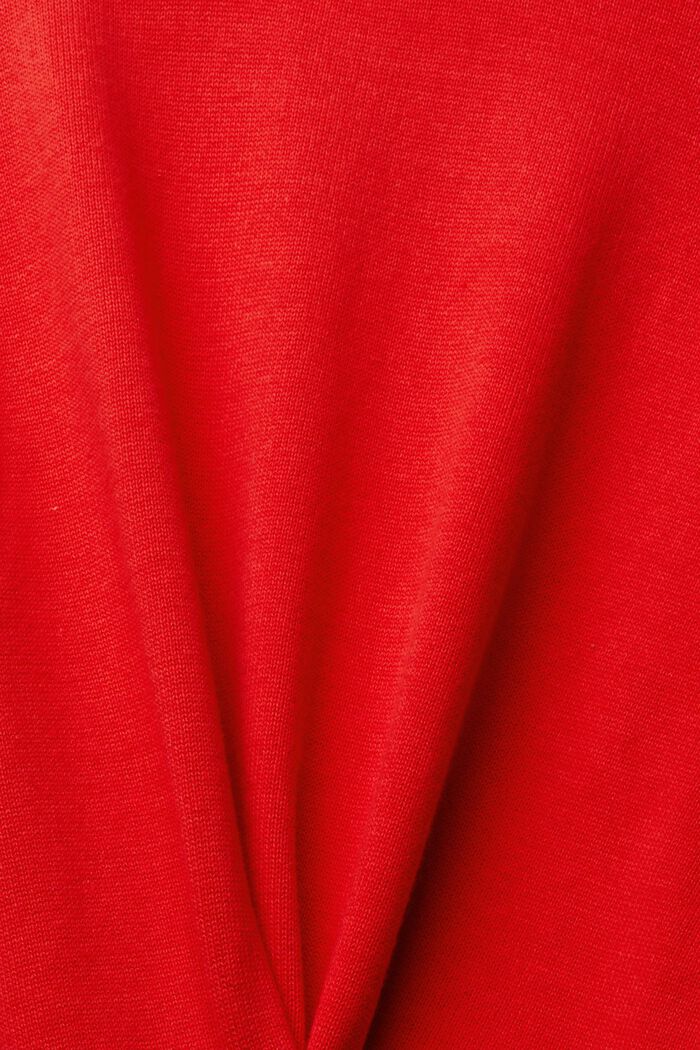 Pullover a maglia Relaxed Fit, RED, detail image number 1