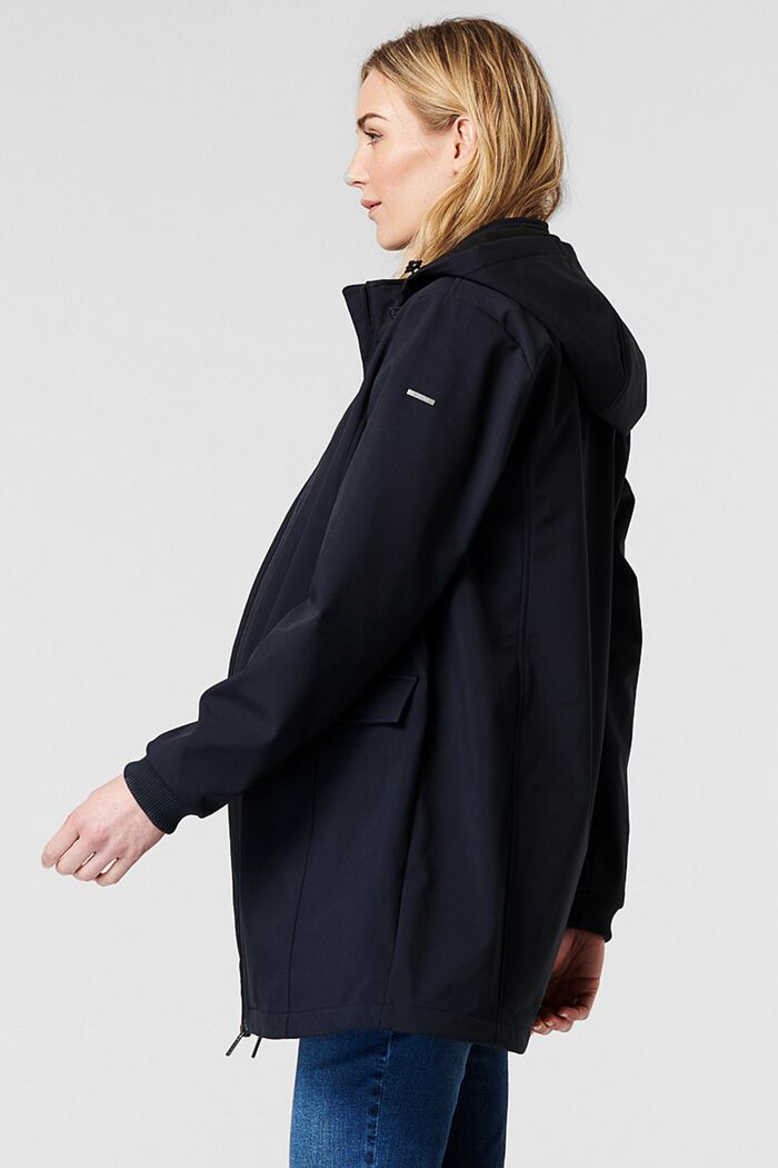 Giacca softshell 3 in 1 regolabile, NIGHT SKY BLUE, detail image number 4