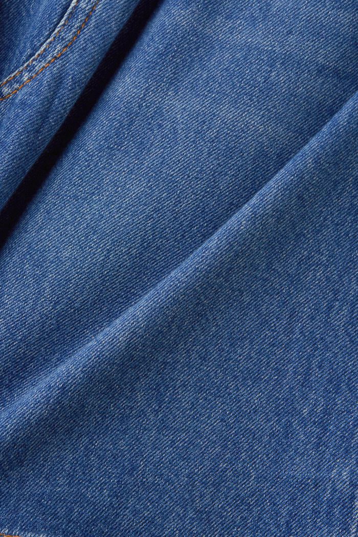 Minigonna di jeans, BLUE MEDIUM WASHED, detail image number 6