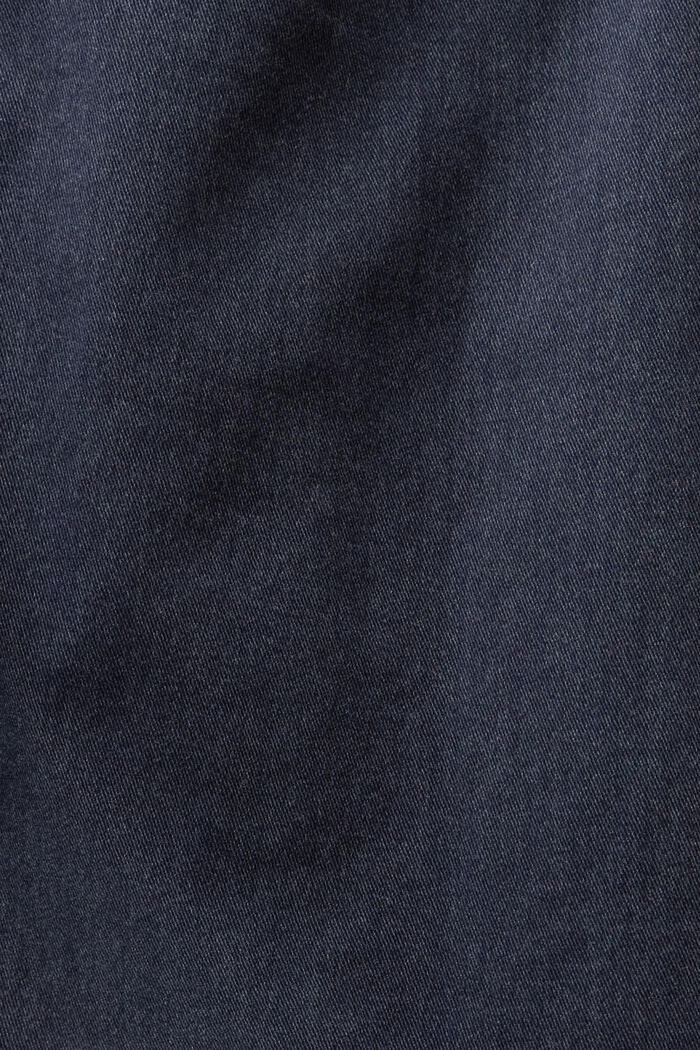 Minigonna in twill di cotone lavato, NAVY, detail image number 5