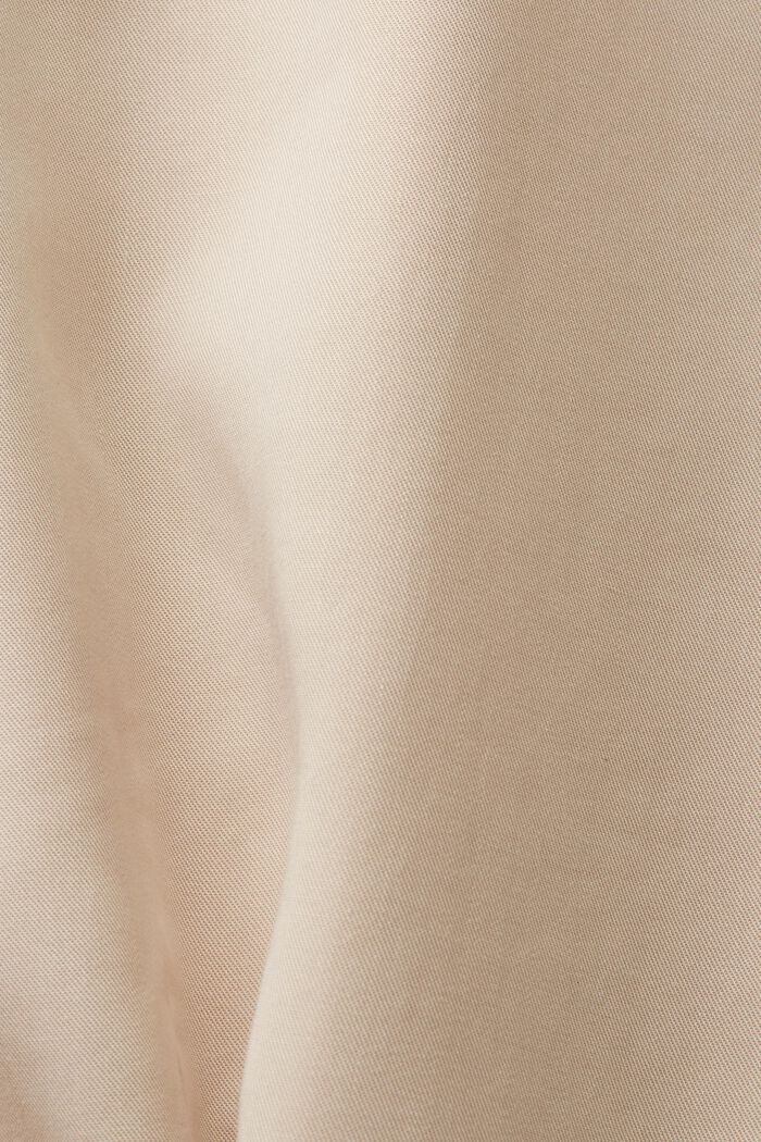 Camicia in lyocell fluido, LIGHT TAUPE, detail image number 5