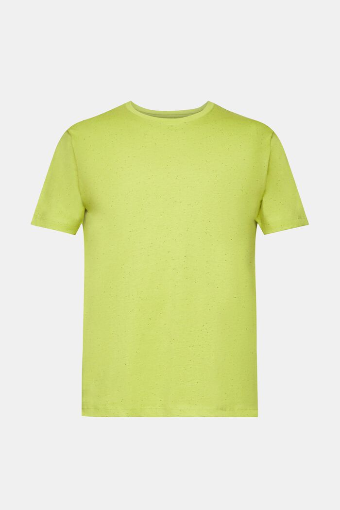 T-shirt in jersey variegato, LEAF GREEN, detail image number 6