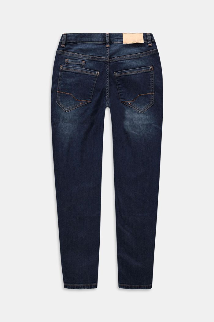 Jeans tapered con vita regolabile