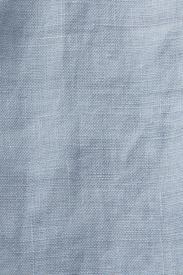 Camicia in lino, LIGHT BLUE LAVENDER, detail image number 5