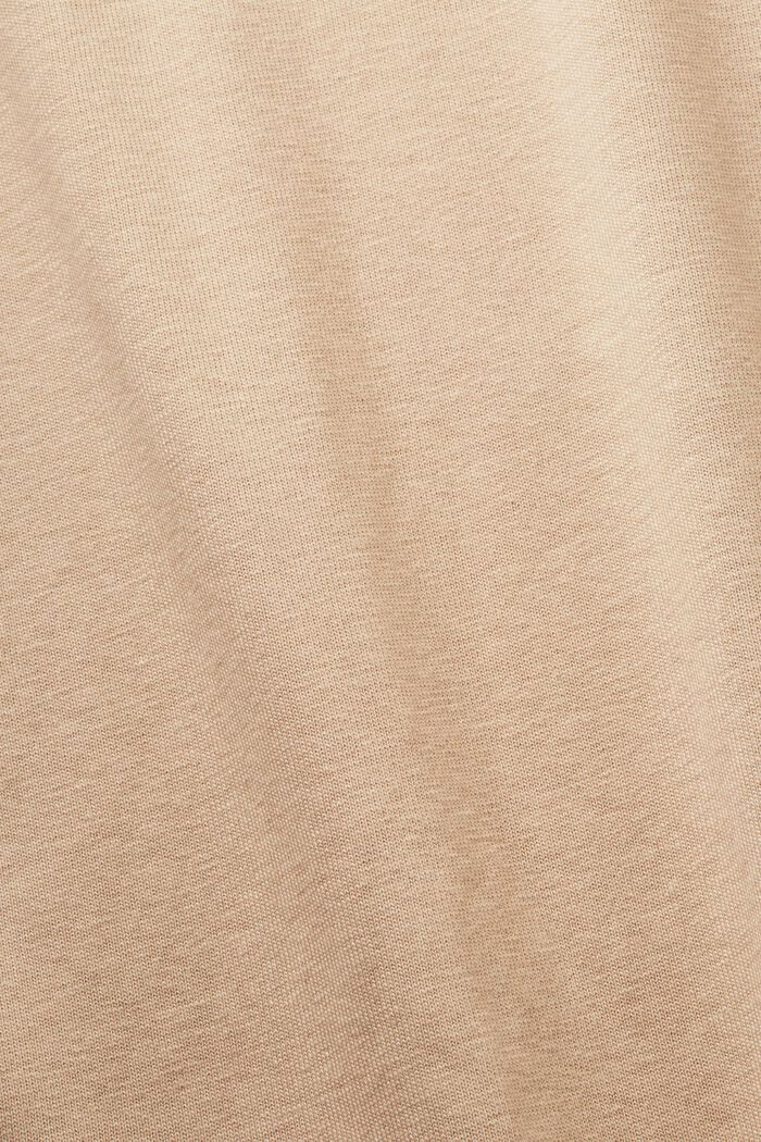 Polo in jersey in misto cotone, SAND, detail image number 4