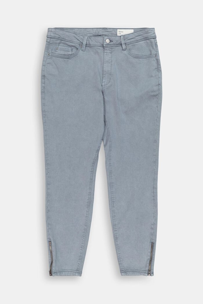 CURVY Jeans elasticizzati con zip decorative