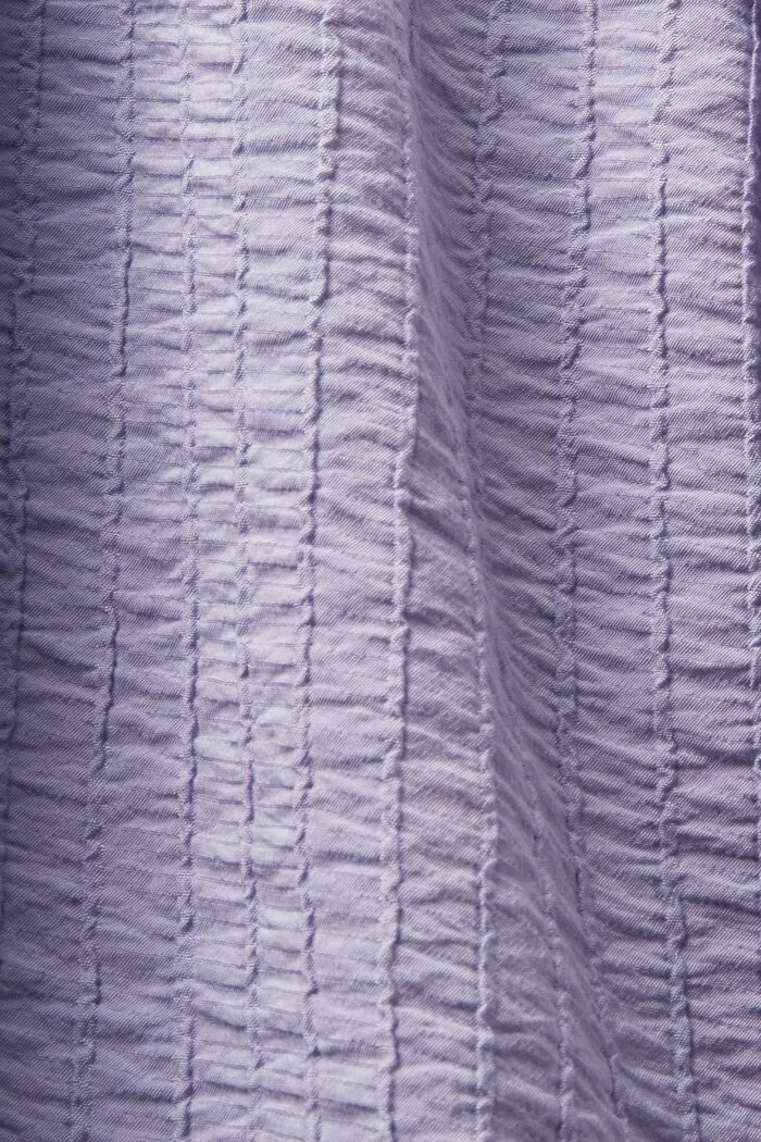 Blusa strutturata a manica lunga, LIGHT BLUE LAVENDER, detail image number 4