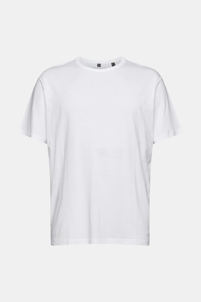 Con TENCEL™: t-shirt oversize, WHITE, detail image number 5