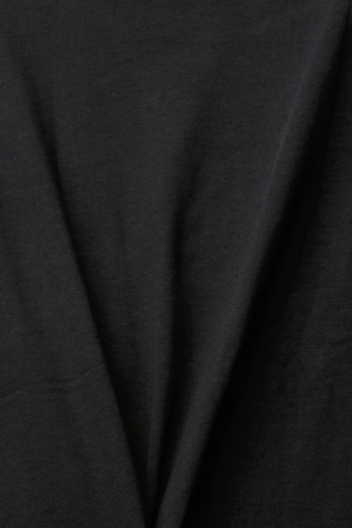 T-shirt da pigiama, BLACK, detail image number 1