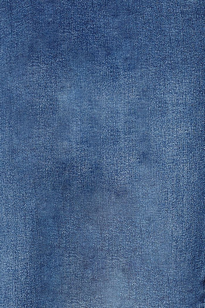 Jeans stretch aderenti con fascia premaman, BLUE MEDIUM WASHED, detail image number 2