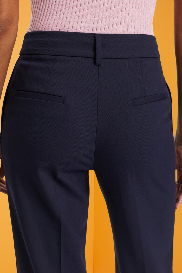 Pantaloni accorciati in twill, NAVY, detail image number 4