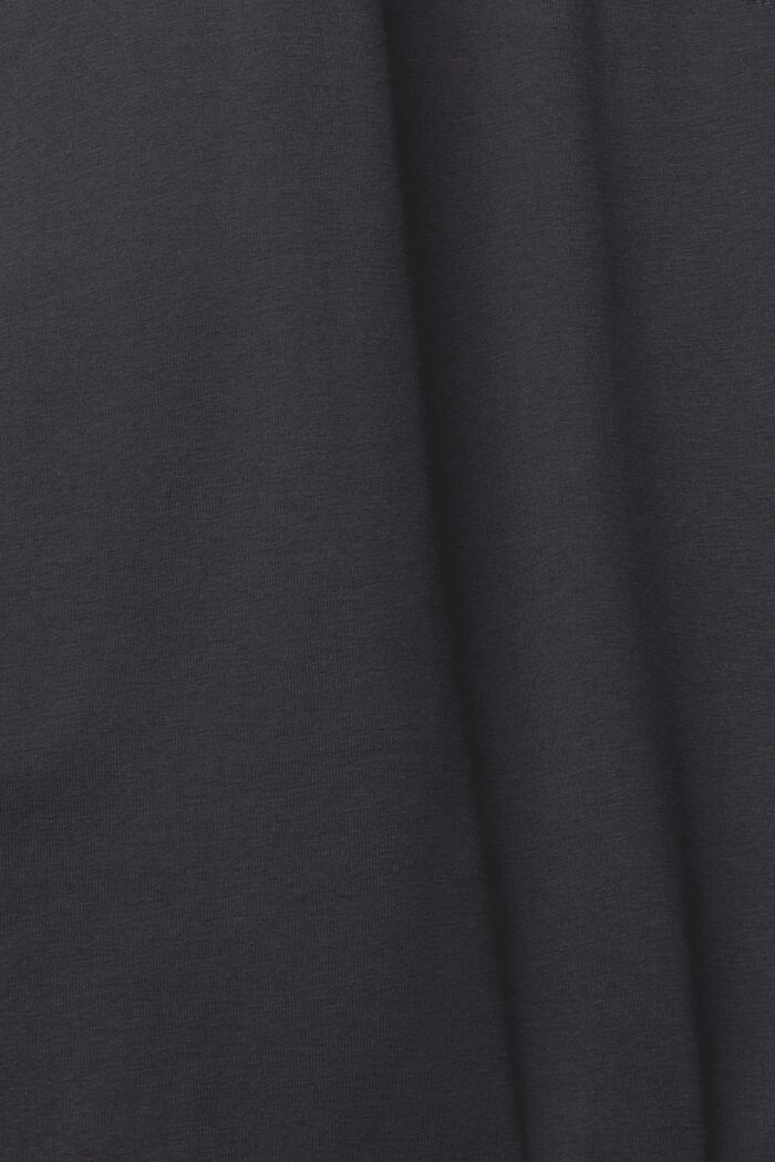 Pantaloni sportivi in jersey di cotone, BLACK, detail image number 6