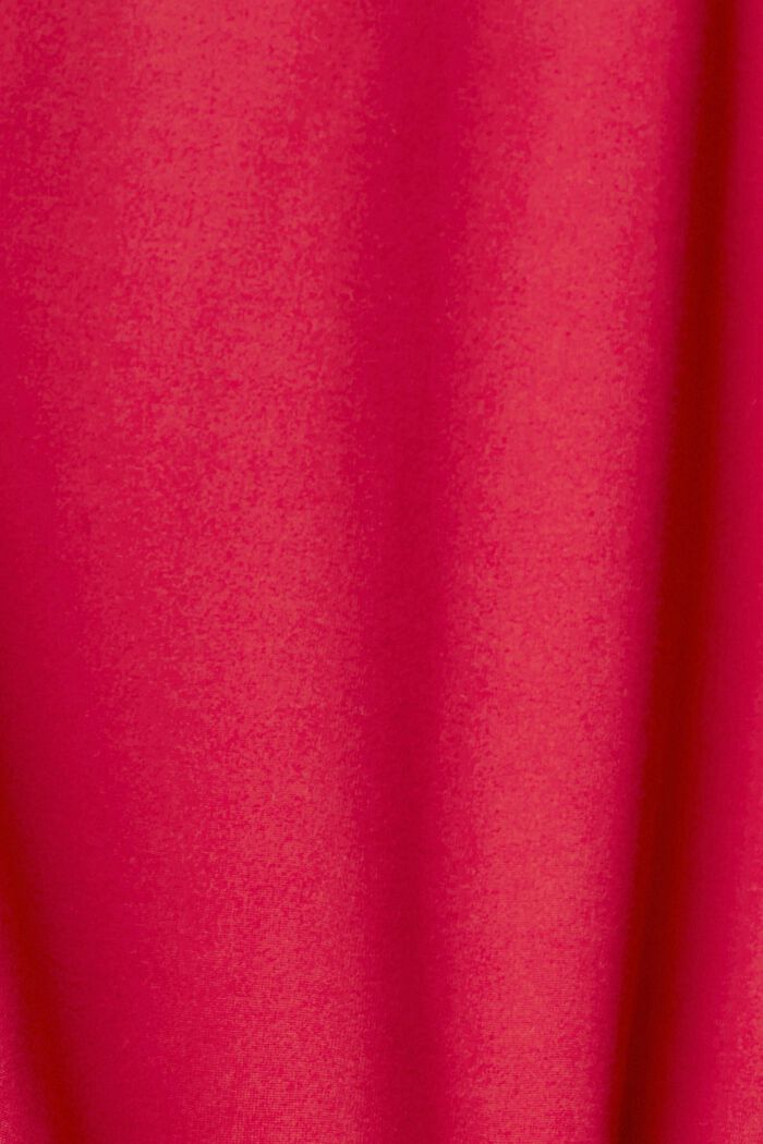 Felpa con collo con coulisse, CHERRY RED, detail image number 1