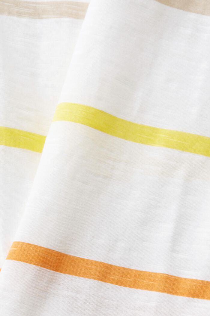 Maglia a maniche lunghe a righe, OFF WHITE, detail image number 5