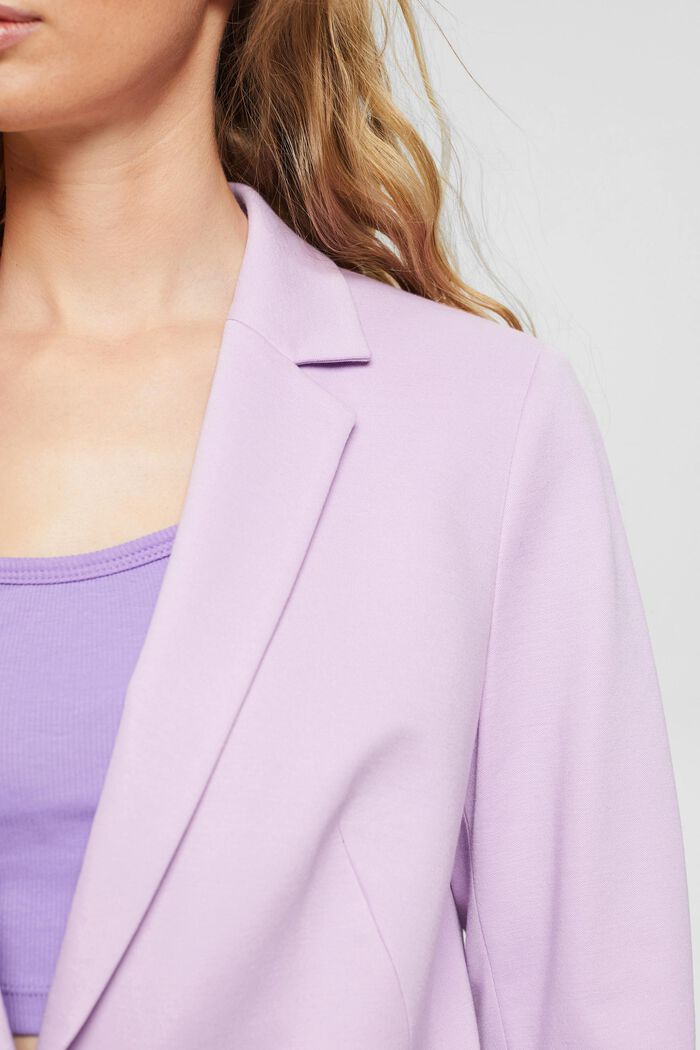 SOFT PUNTO Mix + Match blazer in jersey, LILAC, detail image number 0