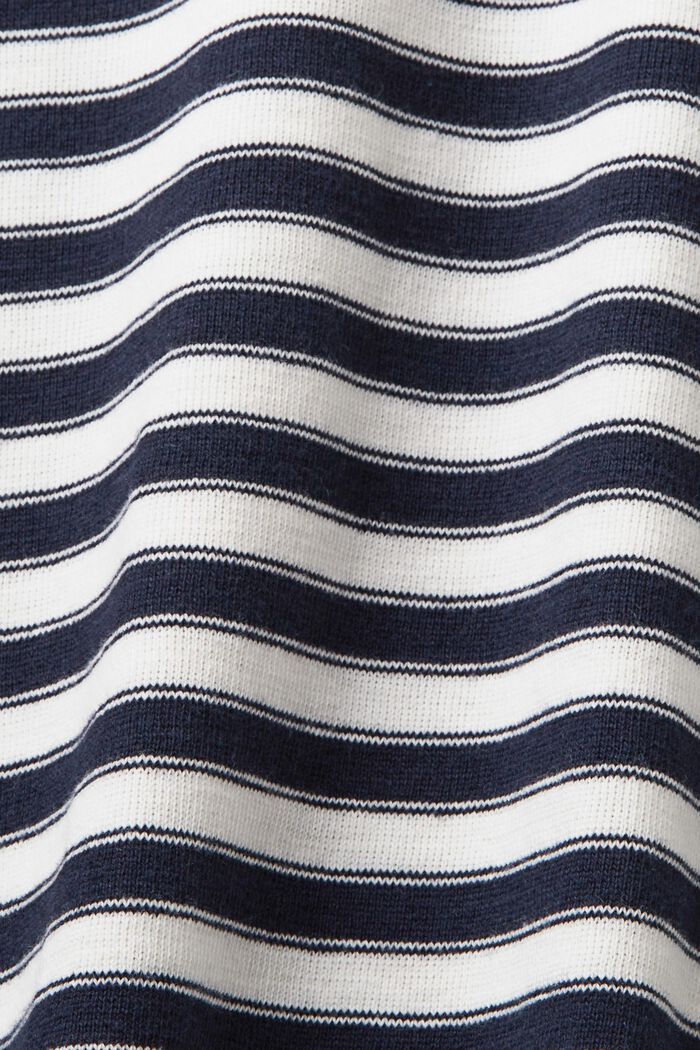 T-shirt a righe, 100% cotone, NAVY, detail image number 5