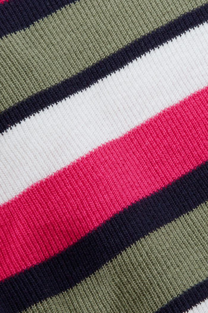 Pullover a righe, PINK FUCHSIA, detail image number 5