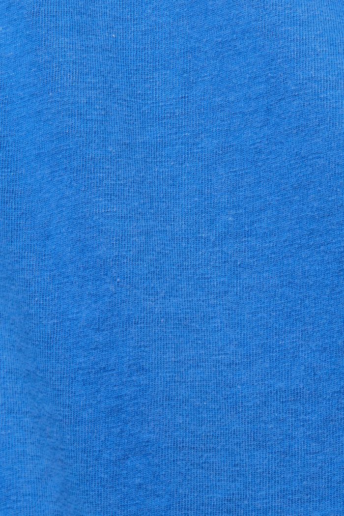 T-shirt a maniche corte a pipistrello, BRIGHT BLUE, detail image number 4