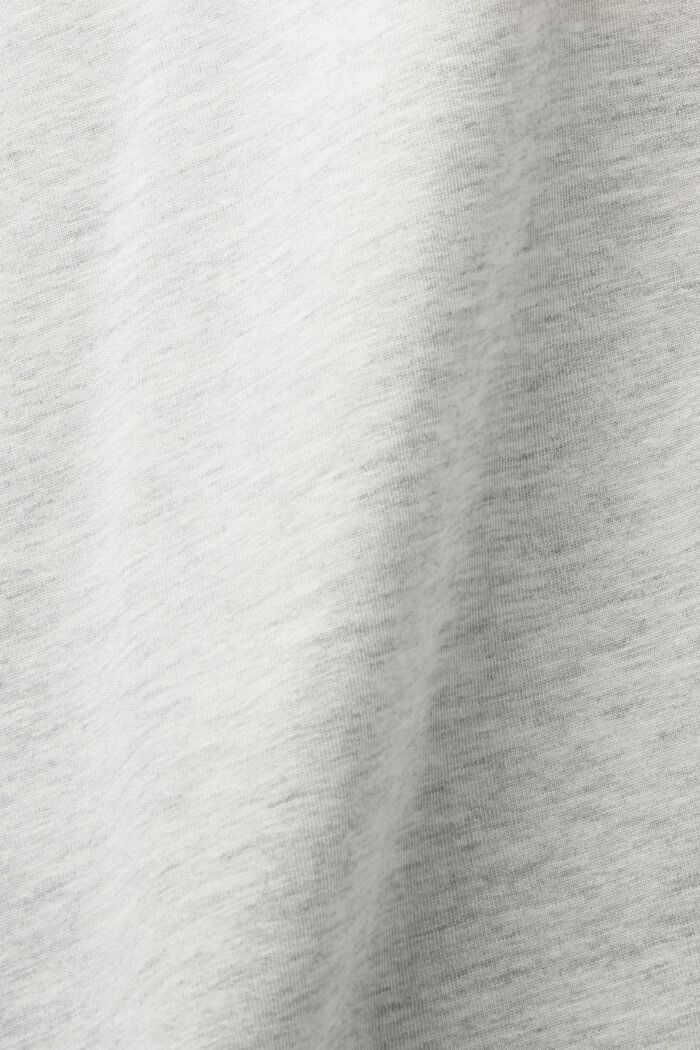 T-shirt girocollo melangiata, ICE, detail image number 5