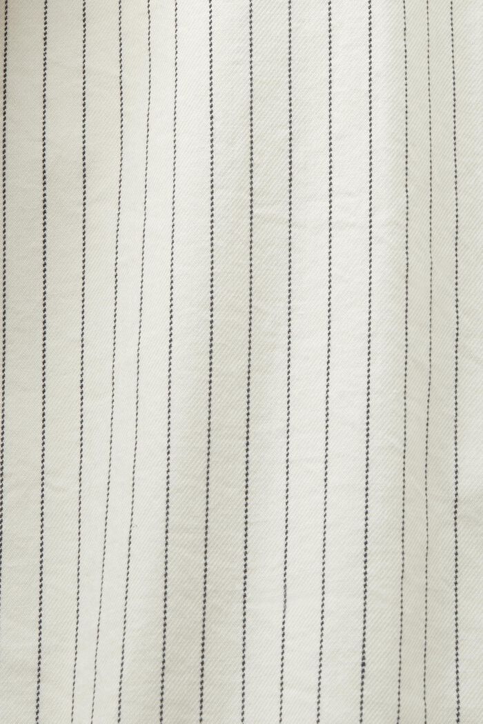 Camicia in twill a righe gessate, 100% cotone, ICE, detail image number 4