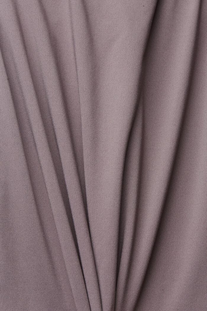 In materiale riciclato: top con E-DRY, TAUPE, detail image number 4