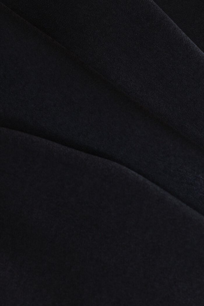 Blusa in raso, BLACK, detail image number 5