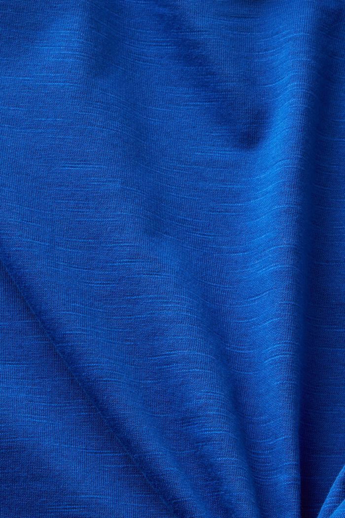 T-shirt fiammata con scollo ampio, BRIGHT BLUE, detail image number 5