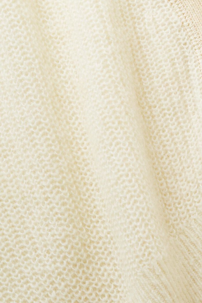 Cardigan in mohair con scollo a V, ICE, detail image number 5