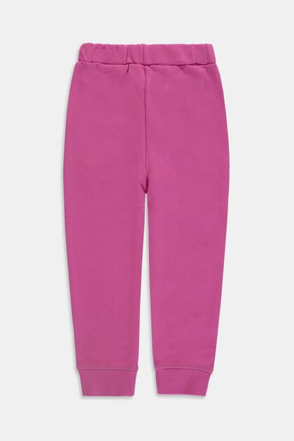 Pantaloni basic in felpa di 100% cotone