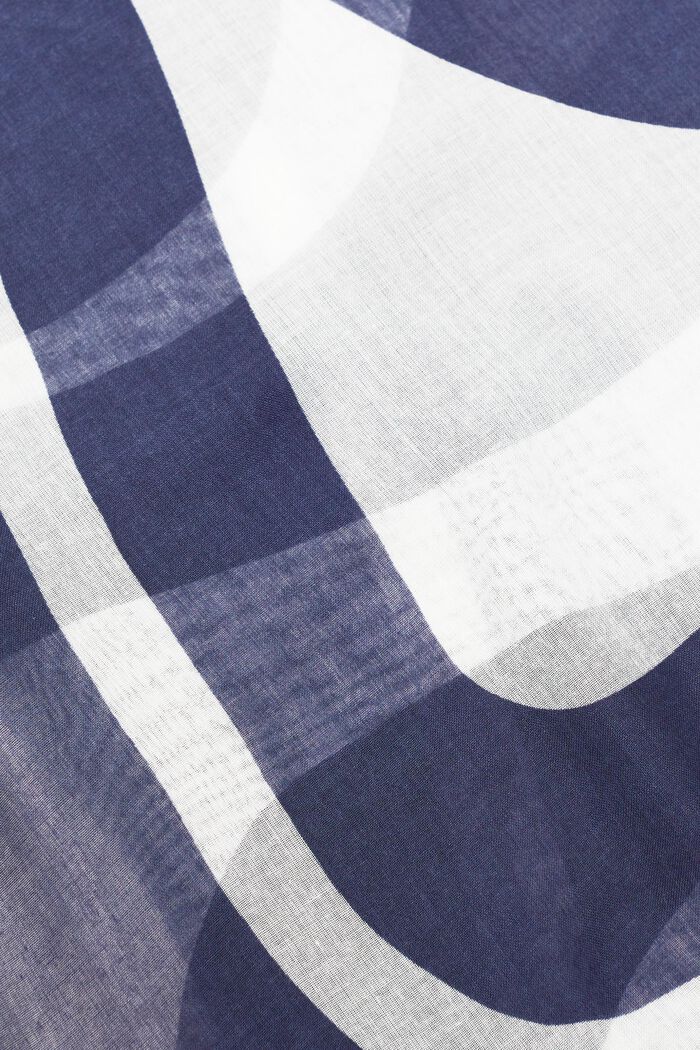 Pareo stampato, NAVY BLUE, detail image number 6