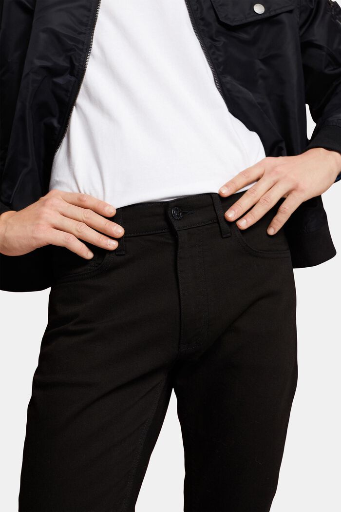 Pantaloni Slim Fit, BLACK, detail image number 2