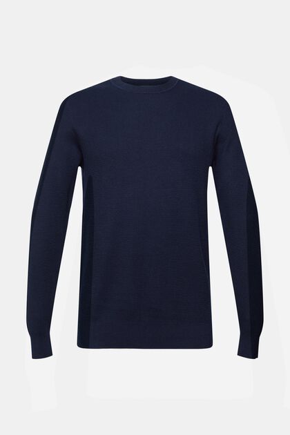 Maglione a righe, NAVY, overview
