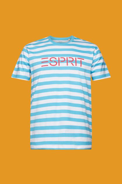 T-shirt a righe in cotone