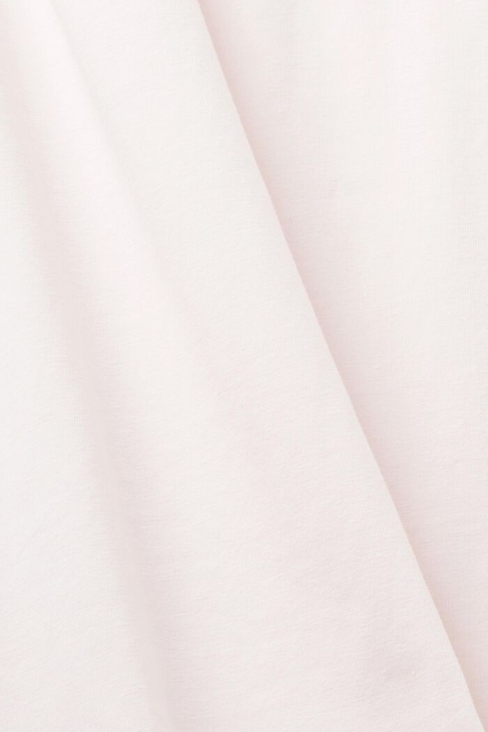 T-shirt sportiva in cotone, PASTEL PINK, detail image number 7