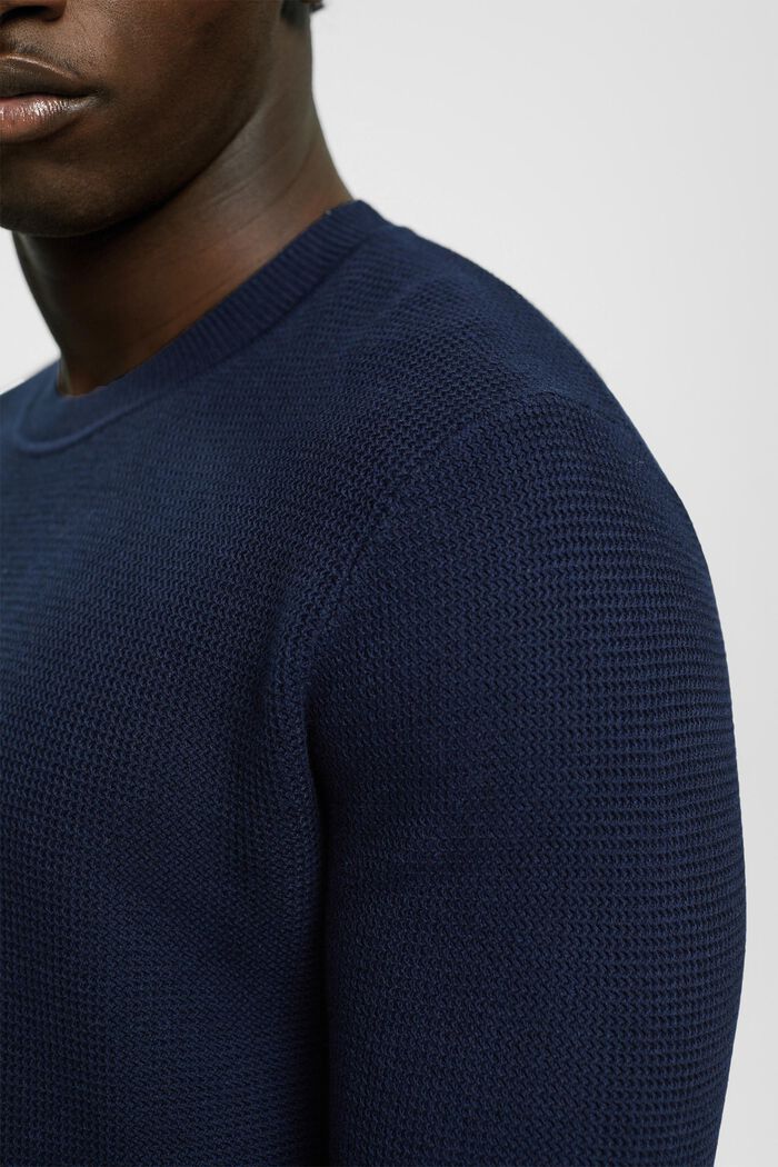 Maglione a righe, NAVY, detail image number 0